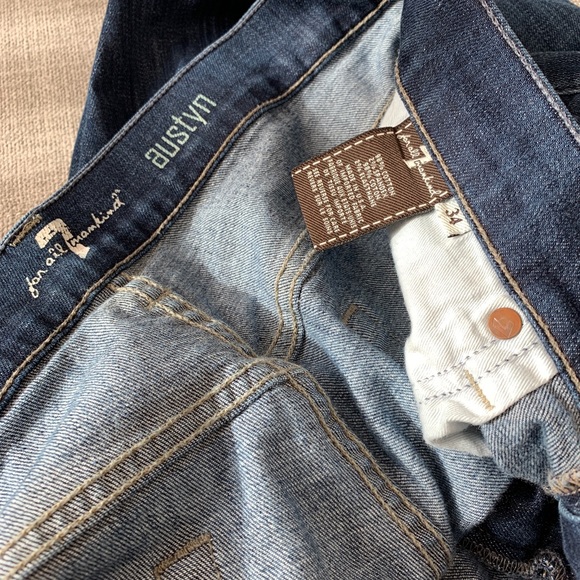 7 jeans Men's Austyn Dark Wash Jeans, 34" - Picture 2 of 8